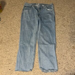 abercrombie curve love high rise 90’s relaxed jean
